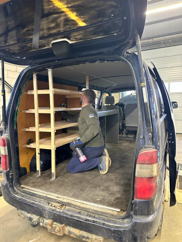 New van for medical evacuation